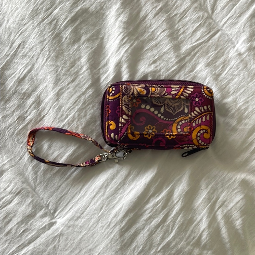 Vera Bradley Floral Wristlet Wallet
